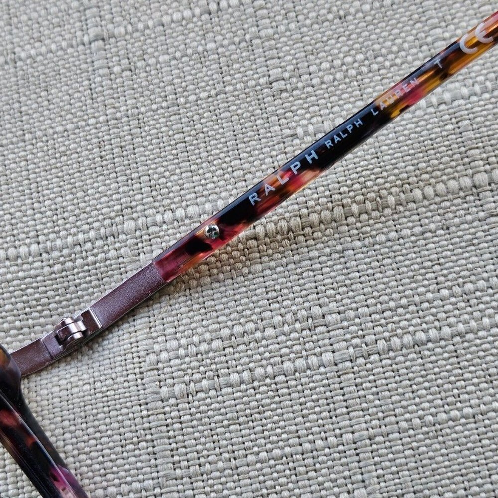 Ralph Lauren Women Sunglasses/Eyeglasses Frame Purple Tortoise RA52-3 Glasses - Picture 10 of 12